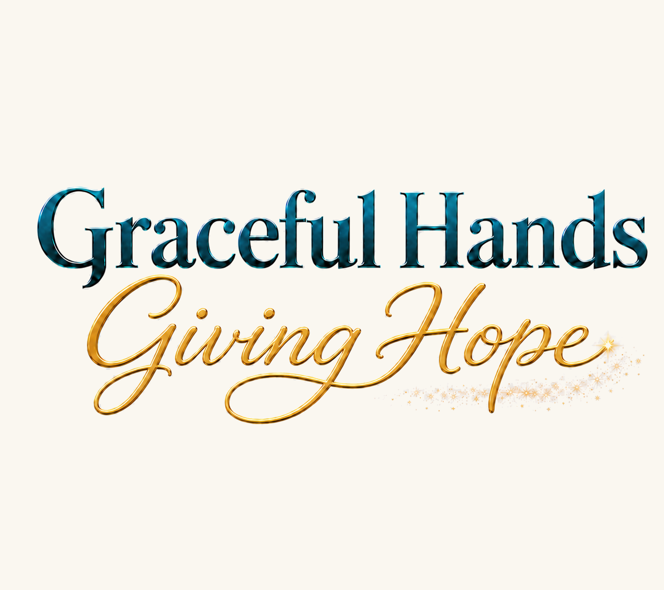 Graceful Hands Giving Hope wordmark